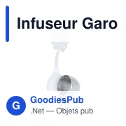 Infuseur à thé personnalisable Garox avec logo - Ustensile de cuisine - Miniature 4