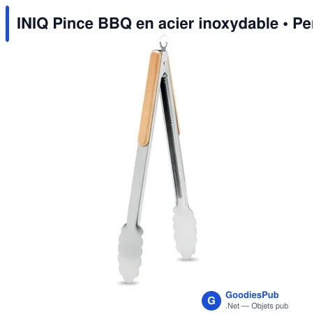 INIQ Pince BBQ en acier inoxydable