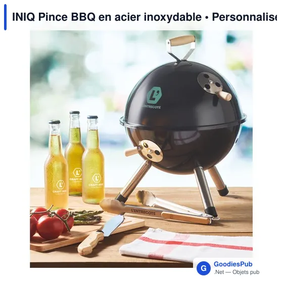 INIQ Pince BBQ en acier inoxydable - Image 3