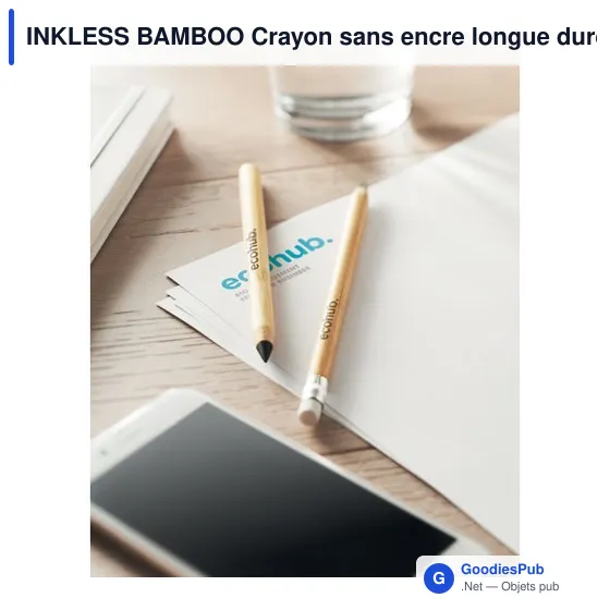 INKLESS BAMBOO Crayon sans encre longue durée - Image 2