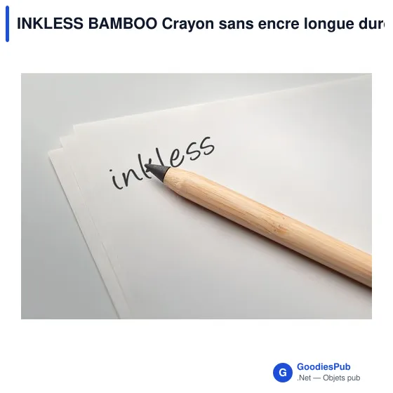 INKLESS BAMBOO Crayon sans encre longue durée - Image 4