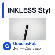 INKLESS Stylo sans encre longue durée - Miniature 3