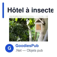 Hôtel à insectes personnalisable pour logo - Insect Inn - Miniature 6