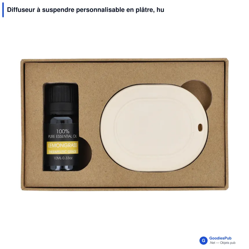 Diffuseur à suspendre personnalisable en plâtre, huile de citronnelle - InSideOut - Image 2