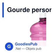 Gourde personnalisable 2,2 L en R-PETG avec logo - InSideOut Jumper - Miniature 4