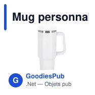 Mug personnalisable 1,2 L en inox recyclé avec logo - InSideOut Ozzy - Miniature 7