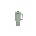 Variante Vert olive - Mug personnalisable 1,2 L en inox recyclé avec logo - InSideOut Ozzy