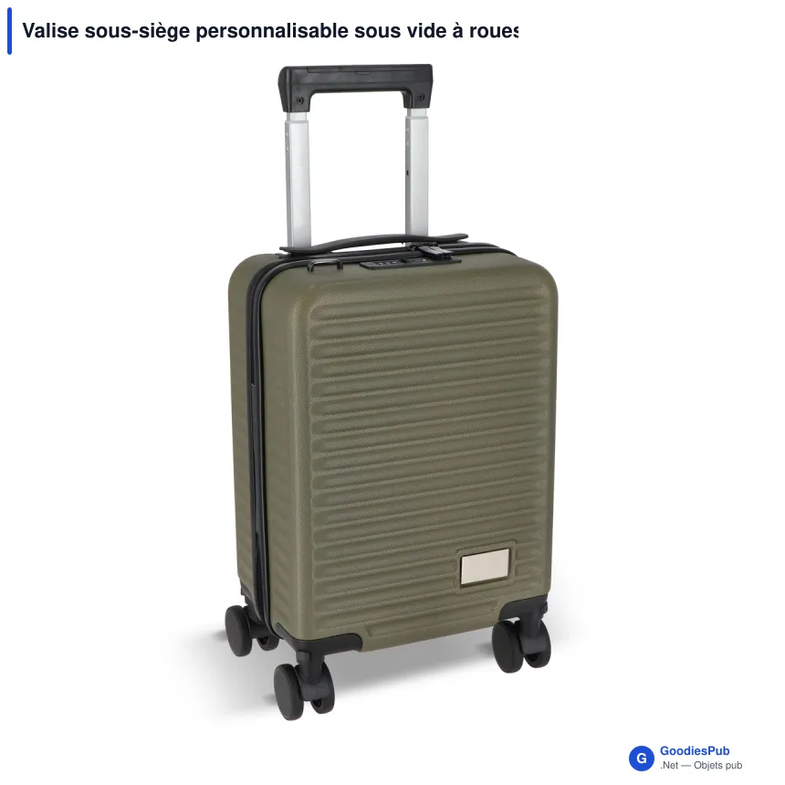 Valise sous-siège personnalisable sous vide à roues amovibles - InSideOut Nordlyft - Image 2
