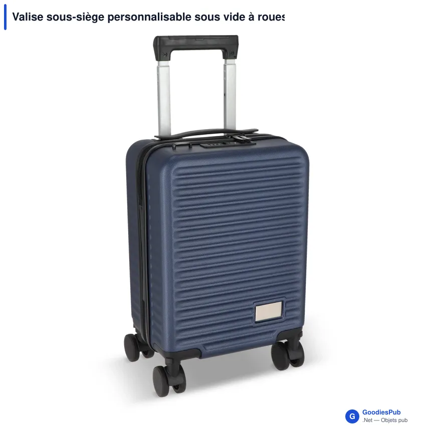 Valise sous-siège personnalisable sous vide à roues amovibles - InSideOut Nordlyft - Image 3