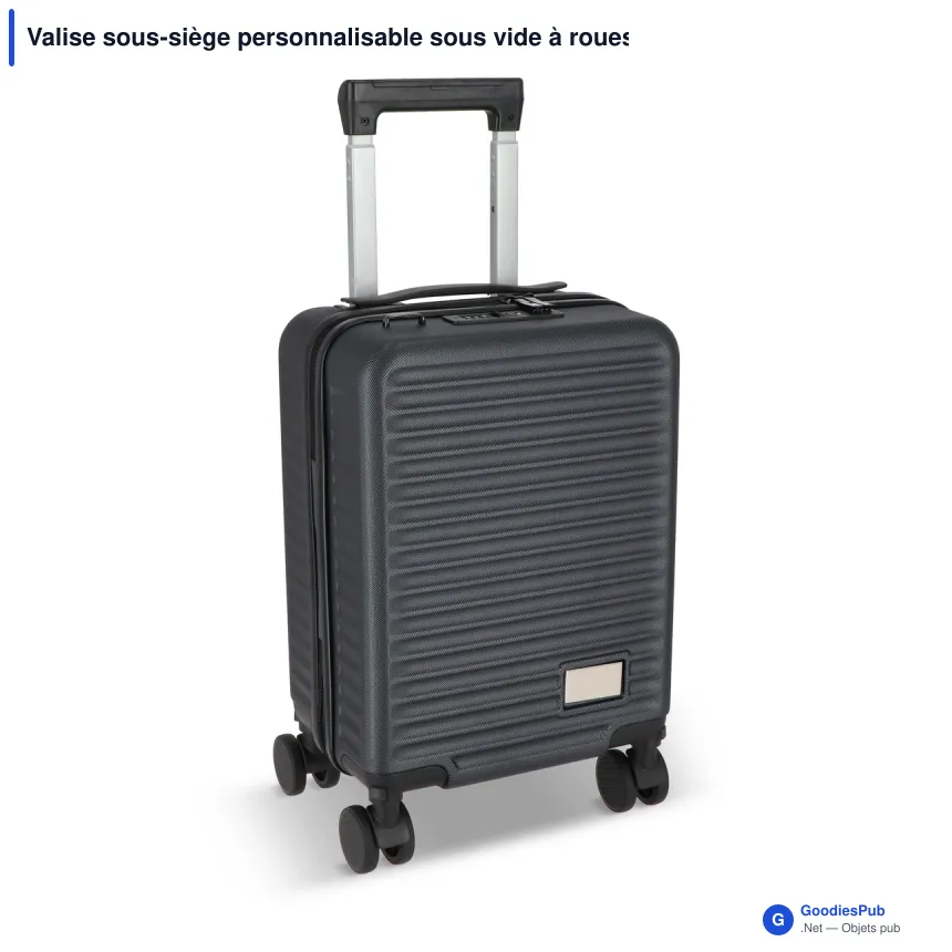Valise sous-siège personnalisable sous vide à roues amovibles - InSideOut Nordlyft - Image 4