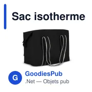 Sac isotherme personnalisable en R-PET recyclé avec logo - InSideOut Koli - Miniature 5