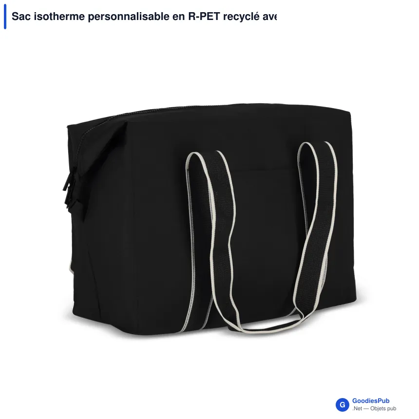 Sac isotherme personnalisable en R-PET recyclé avec logo - InSideOut Koli - Image 5