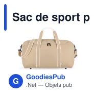 Sac de sport personnalisable en R-PET recyclé avec logo - InSideOut Koli - Miniature 3