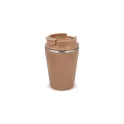 Variante Marron - Gobelet personnalisable 280 ml en inox recyclé avec logo - InSideOut T-cup