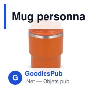 Mug personnalisable 280 ml en inox recyclé avec logo - InSideOut T-mug - Miniature 3