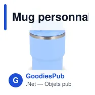 Mug personnalisable 280 ml en inox recyclé avec logo - InSideOut T-mug - Miniature 5