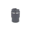 Variante Gris foncé - Mug personnalisable 280 ml en inox recyclé avec logo - InSideOut T-mug