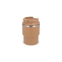 Variante Marron - Mug personnalisable 280 ml en inox recyclé avec logo - InSideOut T-mug