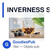 INVERNESS Set whisky avec boîte bambou - Miniature 3