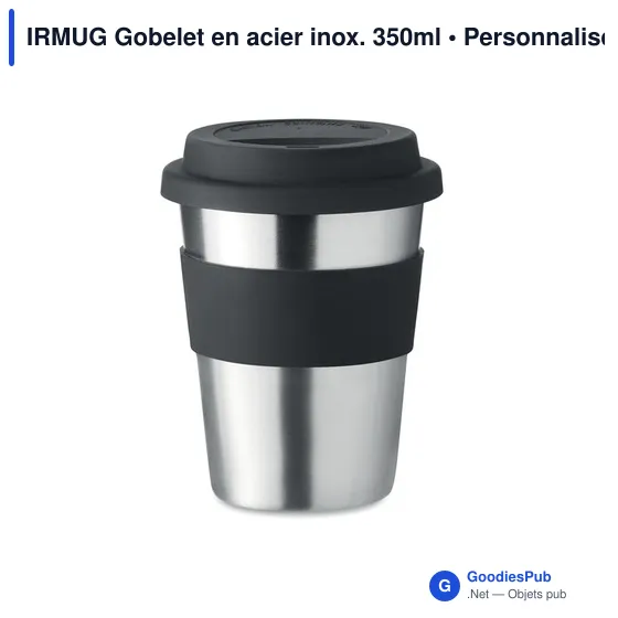 IRMUG Gobelet en acier inox. 350ml - Image 11