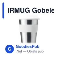 IRMUG Gobelet en acier inox. 350ml - Miniature 3