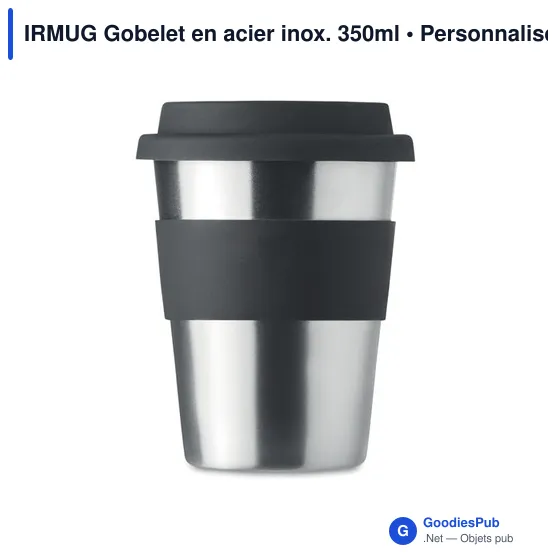 IRMUG Gobelet en acier inox. 350ml - Image 10