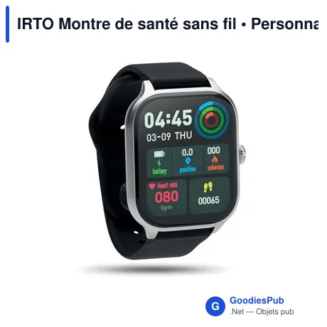 IRTO Montre de santé sans fil