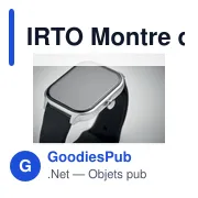 IRTO Montre de santé sans fil - Miniature 2