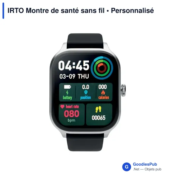 IRTO Montre de santé sans fil - Image 3