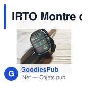 IRTO Montre de santé sans fil - Miniature 5