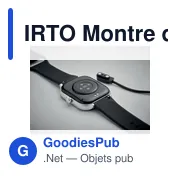 IRTO Montre de santé sans fil - Miniature 6