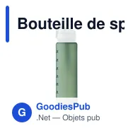Bouteille de sport personnalisable ISFORDEN MARK avec logo - Miniature 12