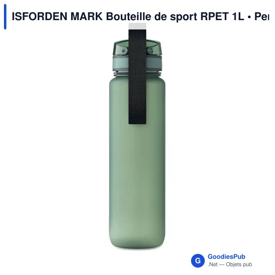 Bouteille de sport personnalisable ISFORDEN MARK avec logo - Image 9