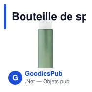 Bouteille de sport personnalisable ISFORDEN MARK avec logo - Miniature 10