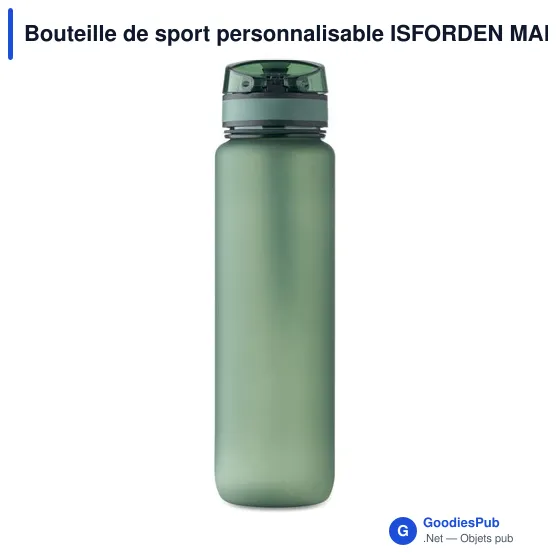 Bouteille de sport personnalisable ISFORDEN MARK avec logo - Image 10