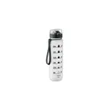 Variante blanc transparent - Bouteille de sport personnalisable ISFORDEN MARK avec logo