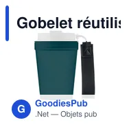 Gobelet réutilisable personnalisable ISFORDEN TUMBLER avec logo - Miniature 11