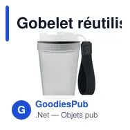 Gobelet réutilisable personnalisable ISFORDEN TUMBLER avec logo - Miniature 12