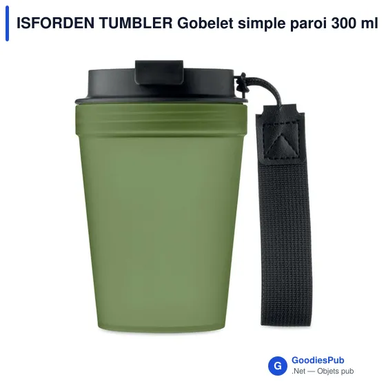 Gobelet réutilisable personnalisable ISFORDEN TUMBLER avec logo - Image 3