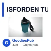 Gobelet réutilisable personnalisable ISFORDEN TUMBLER avec logo - Miniature 8