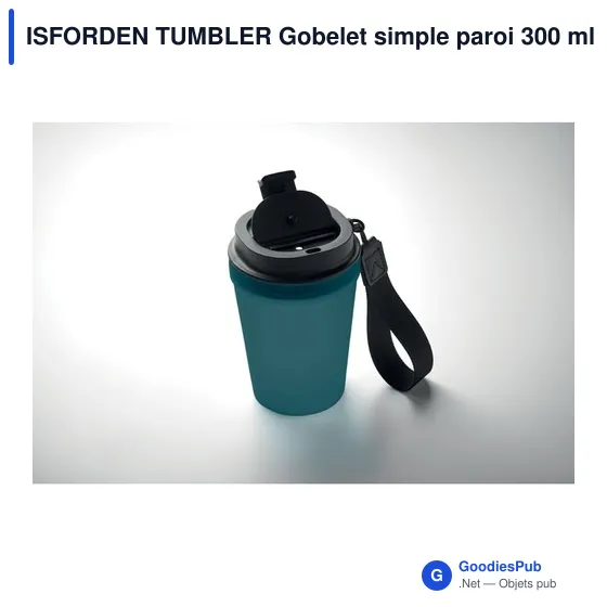 Gobelet réutilisable personnalisable ISFORDEN TUMBLER avec logo - Image 8