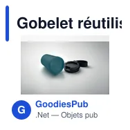 Gobelet réutilisable personnalisable ISFORDEN TUMBLER avec logo - Miniature 9