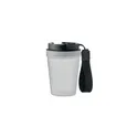 Variante blanc transparent - Gobelet réutilisable personnalisable ISFORDEN TUMBLER avec logo