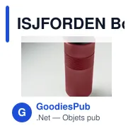 ISJFORDEN Bouteille RPET 700ml - Miniature 2