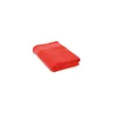 Variante rouge - Serviette de bain personnalisable en coton avec logo - ISLAND 100