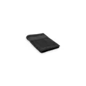 Variante noir - Serviette invités personnalisable en coton avec logo - ISLAND 30