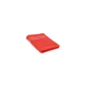 Variante rouge - Serviette invités personnalisable en coton avec logo - ISLAND 30
