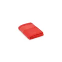 Variante rouge - Serviette à main personnalisable en coton avec logo - ISLAND 50