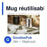 Mug réutilisable personnalisable en acier inoxydable recyclé - IsoMug RCSavec logo - Miniature 12
