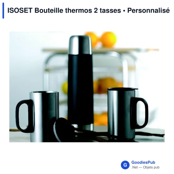 ISOSET Bouteille thermos 2 tasses - Image 2